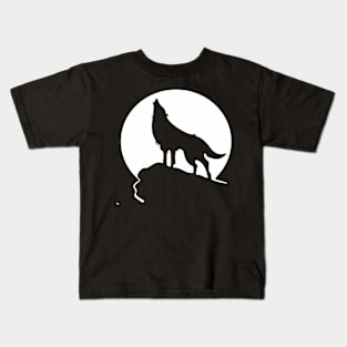 Howling Wolf Kids T-Shirt